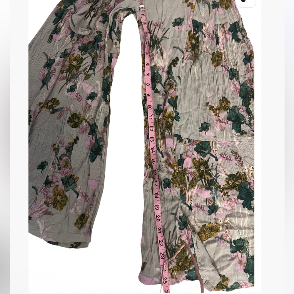 Free people small petite aloha wide leg pants 25 inch inseam - Picture 3 of 8